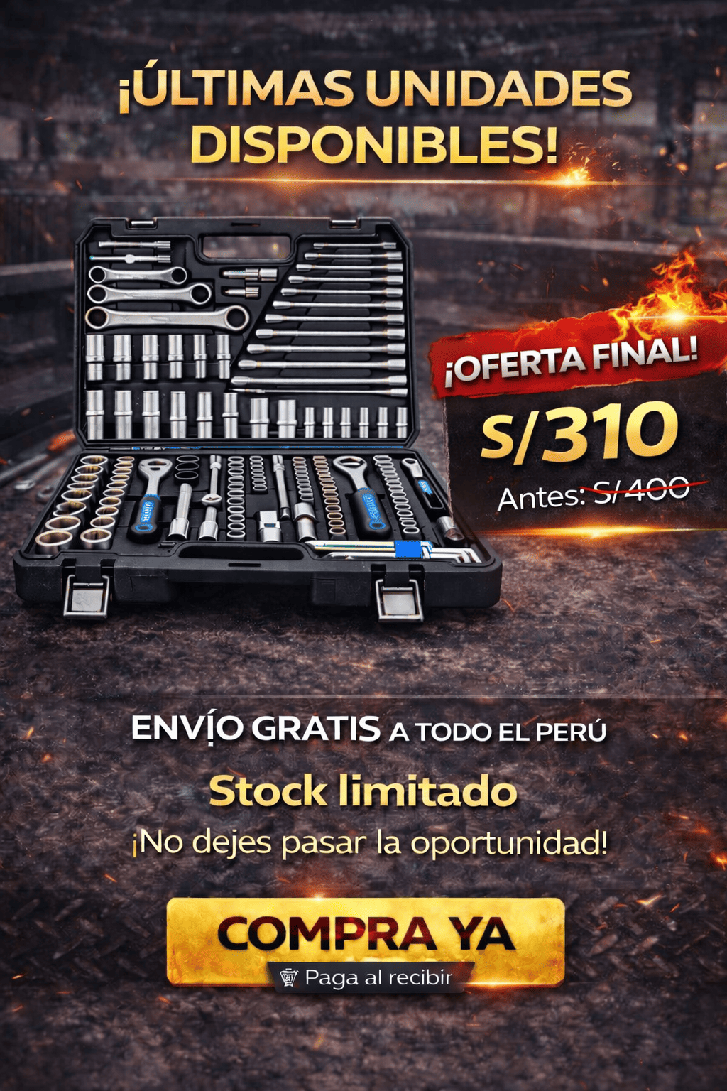 SET PROFESIONAL 151 PIEZAS